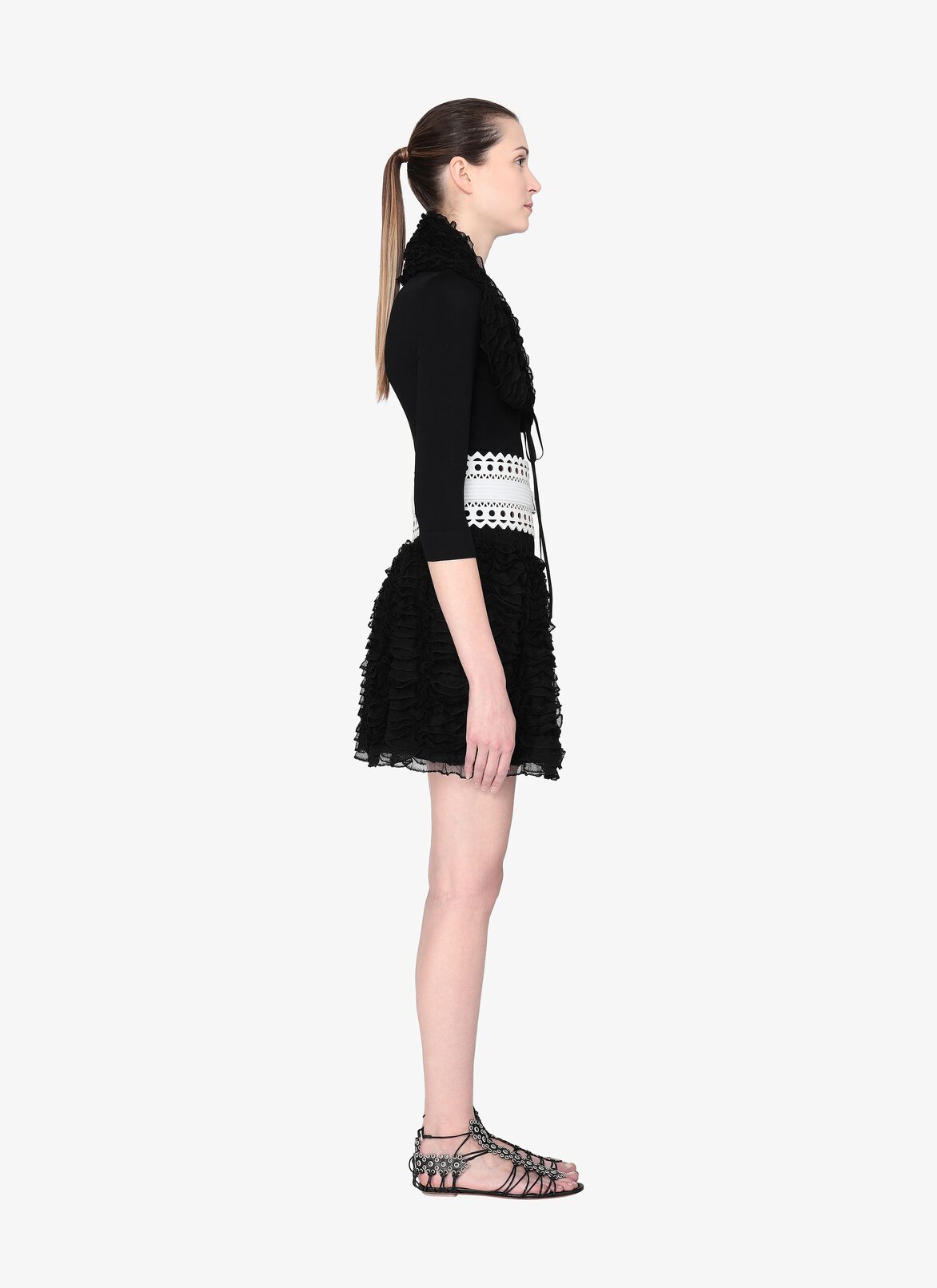 Top Senza Maniche ALAÏA TOP SENZA MANICHE NERO